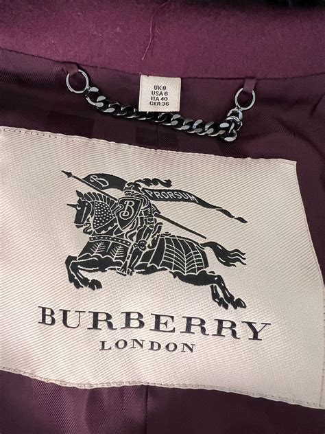 palton burberry